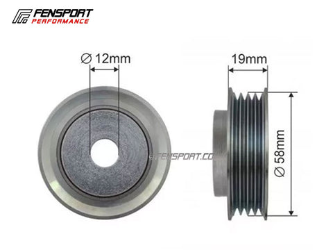 Idler Pulley - V Belt - Swift ZC11, ZC21, ZC31S, ZC32S