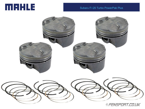 Forged Piston Kit - Mahle Motorsport PowerPak+ - 10.5-1 Compression Ratio - GT86 & BRZ FA20