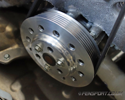 Lightweight Alloy - Water Pump Pulley - Oversize - GT86 & BRZ