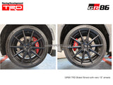 TRD GR Monoblock Brake Kit - GR86