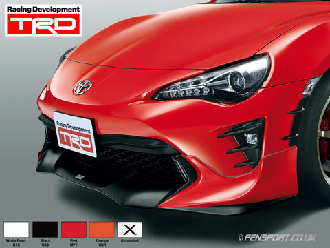 TRD Front Spoiler - Version 2 - With LED Lights - GT86