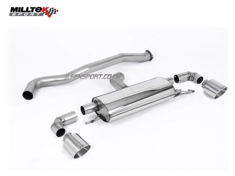 Milltek - Exhaust System - Non Resonated - GR Yaris