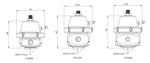 Fuel Pressure Regulator - Adjustable - Turbosmart FPR800 - Various Colours