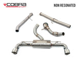 Cobra Exhaust System - Turbo Back - No Cat - GR Yaris