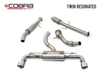 Cobra Exhaust System - Turbo Back - No Cat - GR Yaris