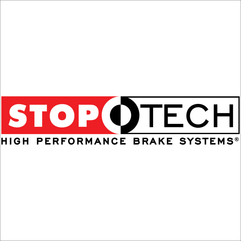 StopTech Power Slot 07-08 Infiniti G35 2WD Sport Sedan / 08-09 G37 SportStop Slotted Rear Left Roto