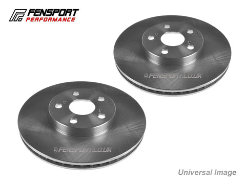 Brake Discs - Front - Standard - 275mm - Yaris 1.8 ZSP90 & 1.3 Sport NSP130 Japan Built