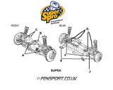 SuperPro - Front Lower Wishbone - Rear Bush Kit, 51.1mm -  Supra JZA80 05-96> - SPF1651K