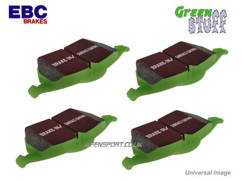 Brake Pads - Rear - EBC Greenstuff - IS250 GSE30, IS300h, RX450h