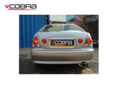 Cobra Exhaust System - Non Res - 4" Inward Rolled - Polished Tails - Lexus IS200