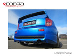 Cobra Exhaust System - 4" Slashcut - Polished Tails - Celica VVTi 140, ZZT230